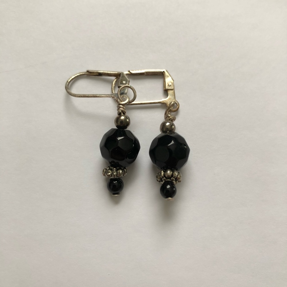 Black Vintage Earrings